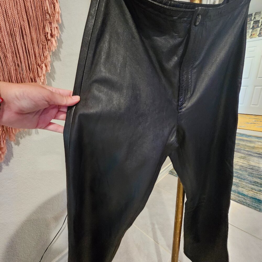 Vintage Lita Mortari Leather Pants